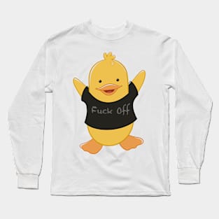 Duck off Long Sleeve T-Shirt